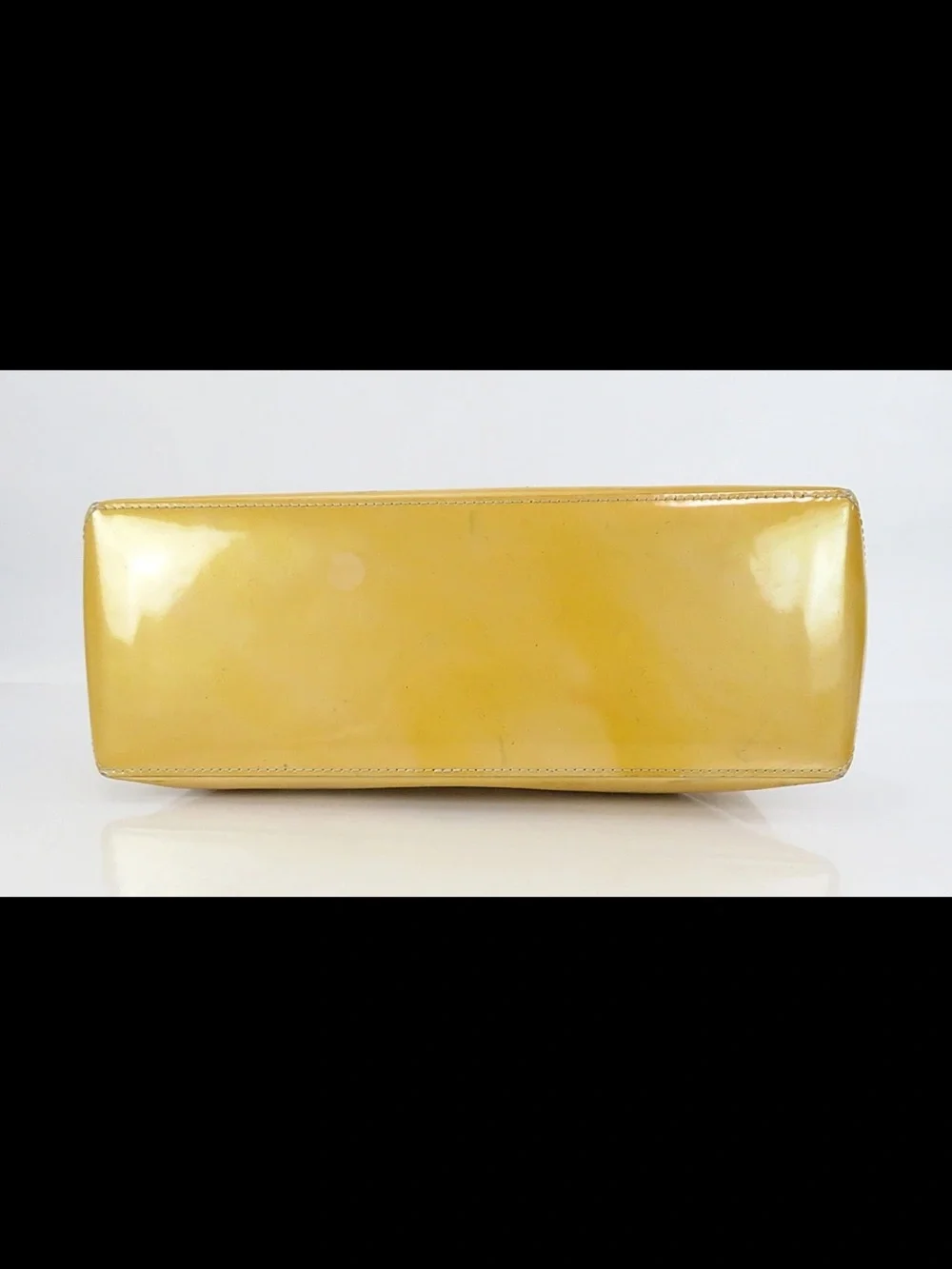 Louis Vuitton Glossy Yellow Monogram Vernis Tote